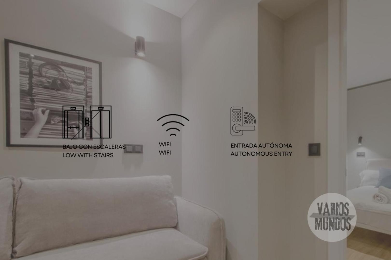 Urban And Central Apt 5Pax En Calle Silva-Gran Via E2 Madrid Luaran gambar